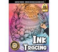 Ink Tracing Book For Adults: A Relaxing Easter Egg Tracing Art Book with Decorative Lines and Spring Inspiration