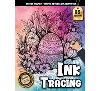 Ink Tracing Book For Adults: An Easter Egg Tracing Book Featuring Decorative Patterns and Relaxing Spring Designs