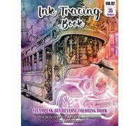 Ink Tracing Book: Stress relief reverse Bear Mandala Coloring Book for adults: mindfully Follow white lines to Uncover 35 cute Bear Mandala arts | ... pages a perfect gift for Bear lovers (VOL-1)
