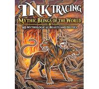 Ink Tracing: Mythic Beings of the World: 40 Mythological Beasts and Deities