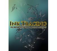 Ink Tracing The Enchanted Garden & Mystical Creatures: A Fantasy Ink Tracing Book with 50 Magical Designs of Flowers, Mythical Creatures, Celestial Art, and Mandalas for Relaxation and Creativity