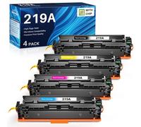 INK4U 219A Toner Compatibili per HP 219A W2190A per HP Color LaserJet Pro MFP 3302FDW 3302SDW 3302FDN 3302FDNG 3302FDWG 3302SDWG 3202DN 3202DW (con CHIP), 4-Pack