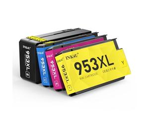 INK4U Cartucce 953XL Multipack Compatibile per HP 953 XL 953 Compatibili con HP OfficeJet Pro 8710 8720 8730 8740 7740 8715 8718 7730 8728 8719 7720 8725 8210 (Nero, Ciano, Magenta, Giallo)