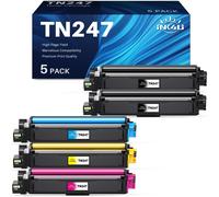 INK4U TN243CMYK toner Compatibile per Brother TN247 per Brother DCP L3550CDW MFC