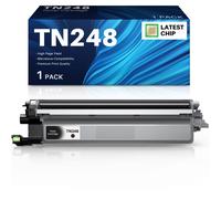 INK4U TN248BK Cartucce di Toner Nero Compatibili per Brother TN248XLBK Toner