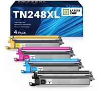 INK4U TN248XL Toner Compatibile con Brother TN248XLCMYK TN248XLVAL Compatibile