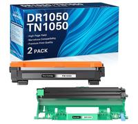 INK4U Toner TN1050 + Tamburo DR1050 Compatibili per Brother DCP-1612W DCP-1610W DCP-1510 DCP-1512 MFC-1810 HL-1110 HL-1210W HL-1212W