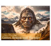 Inka-Mythologie - Götter, Helden und Monster (Wandkalender 2027 DIN A4 quer), CA