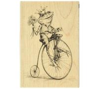 Inkadinkado Frog Prince Wood Stamp for Scrapbooking and Card Making 2