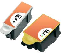 Inkadoo 2 Stampanti Patrone compatibili per Kodak 30 XL ESP Office 2100 2150 2170 Hero 3.1 Hero 5.1