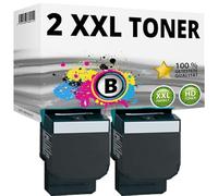 Inkadoo 2 Toner compatibili per Lexmark CS317DN CS417DN CS517DE CX317DN CX417DE CX517DN