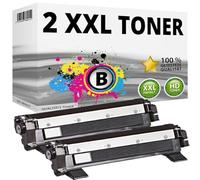 Inkadoo 2 toner PATRONE compatibili per Brother TN1050 DCP1510 DCP1512 DCP1610W HL1110