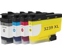 Inkadoo 4 cartucce d'inchiostro LC-3239 XL compatibili per Brother MFC J6000DW J6100DW MFC J5945DW