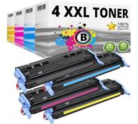 Inkadoo 4 Toner 124A compatibile con HP Color Laserjet 1600 2600N 2605 DN 2605 DTN cm 1015 1017 MFP