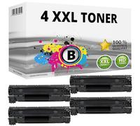 Inkadoo 4 toner compatibili per cartucce HP Laserjet M12 M12a M12w M26 M26nw M26a 79A CF279A