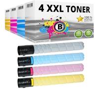 Inkadoo 4 Toner compatibili per Konica Minolta TN-321 Bizhub C224 C224e C284e C364e Set
