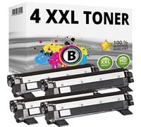 Inkadoo 4 Toner PATRONE compatibili per Brother TN1050 DCP1510 DCP1512 DCP1610W HL1110