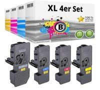 Inkadoo 4 Toner TK-5240 compatibile per Kyocera Ecosys M5526cdn M5526cdw P5026cdn P5026cdw