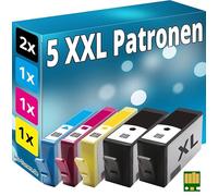 Inkadoo 5 cartucce d'inchiostro compatibili con HP 934XL 935XL OFFICEJET PRO 6230 6820 6830C All-in-One