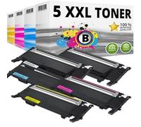 Inkadoo 5 cartucce toner compatibili per Samsung CLP-320N CLP-325W CLX-3185FN CLX-3185FW CLP-320