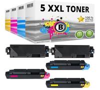 Inkadoo 5 Toner Patrone compatibile per Kyocera TK-5270 ECOSYS M 6230 cidn M6630 cidn P6230 CDN