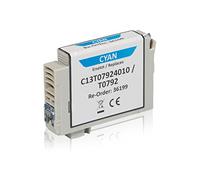 Inkadoo Cartucce compatibili con Epson C13T0791 - C13T0796 C13T0796 contiene 1 cartuccia d'inchiostro C 13 T 07924010 ciano 1345 pagine /5%
