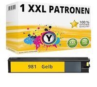 Inkadoo Cartuccia d'inchiostro compatibile per HP 981A PageWide Enterprise MFP 586z 586dn 586f 556dn 556xh