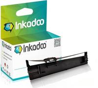 Inkadoo Compatibile con Epson C13S015337 Nastro LQ 590 IIN LQ 590 Series LQ 590 LQ 590 II