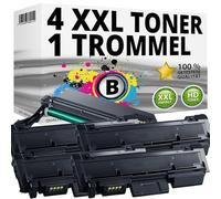 Inkadoo Set di 4 cartucce toner e tamburo compatibili per Samsung Xpress M2875FD M2875FW
