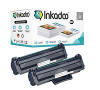 Inkadoo Toner compatibile con Samsung MLT-D 1042 S/ELS / 1042S, contiene 2 cartucce toner nero SCX-3205 W ML-1860 ML-1660 SCX-3200 ML-1865