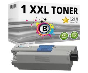Inkadoo Toner compatibile per cartucce Oki C-332 MC-363 C-332-DN MC-363-DN, nero