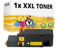 Inkadoo Toner compatibile per Dell C1660W 593-11131 V53F6 Patrone Giallo