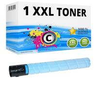 Inkadoo Toner compatibile per Konica Minolta TN-321 Bizhub C224 C224e C284e C364e A33K450 ciano