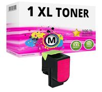 Inkadoo Toner compatibile per Lexmark C 2535 DW MC 2535 ADW MC 2424 DW C 2425 DW MC 2435 ADWE