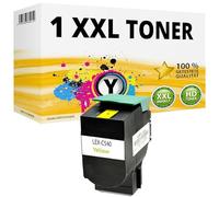 Inkadoo Toner compatibile per Lexmark CX543DN X544DN X544DTN X544DE X544N C540H1YG Giallo