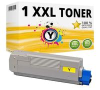 Inkadoo Toner giallo compatibile per Oki C710N C710DN C710DTN C711N C711DTN C711DN