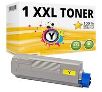 Inkadoo Toner giallo compatibile per Oki Data C5850N C5850DN C5950N C5950DN MC560DN MC560N