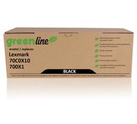 Inkadoo Toner Greenline Sostituita Lexmark 70C0X10/700X1 Toner