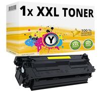 Inkadoo Toner PATRONEN compatibile per HP 508X compatibile per LaserJetM552 M553 M577 Giallo
