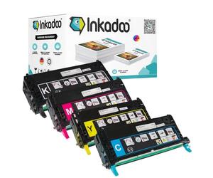 Inkadoo Toner per Dell 3130 cn contiene 4 cartucce toner multipack compatibile con Adler - P-C 3060 MFP , cartucce di toner e toner per stampante