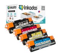 Inkadoo Toner per HP Q2670A / 308A contiene 4 cartucce di toner, multipack compatibile con Color Laserjet 3500 Color Laserjet 3500 Series Color Laserjet 3550 N, ca. 18.000 pagine di toner