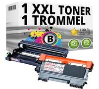 Inkadoo Toner + tamburo compatibile per Brother DCP-7055w 7057 HL-2130 2135w FAX 2840 2845 2940