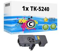 Inkadoo Toner TK-5240C compatibile per Kyocera Ecosys M5526cdn M5526cdw P5026cdn P5026cdw