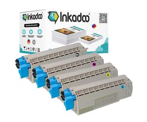 Inkadoo Tonerkartusche Kompatibel OKI 46861308 C834 C844 Toner C 834 nw