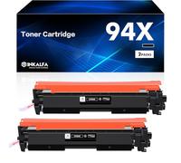 inkalfa 94X CF294X Toner : Compatibile con HP Laserjet Pro MFP M148dw M148fdw M149fdw M118dw M148 M149 M118 Toner 94X 94A CF294X CF294A (Nero, 2 confezioni)