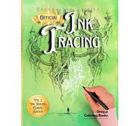 Inkalia Ink Tracing Classic Vol. 2 - Fantasy Cities & Architectural Worlds. A Reverse Coloring Experience. Just Need One Black Pen: Follow the White ... Landmarks & Monuments. Art Book for All Ages