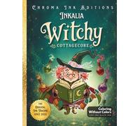 Inkalia Witchy Cottagecore: Spooky Cute Witchy Vibes Ink Tracing Book for Relaxation: A Cozy Witch Coloring Book for Adults | Hygge Halloween, Cozy Hygge Moments