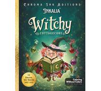 Inkalia Witchy Cottagecore: Spooky Cute Witchy Vibes Ink Tracing Book for Relaxation: A Cozy Witch Coloring Book for Adults | Hygge Halloween, Cozy Hygge Moments