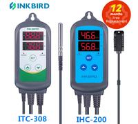 INKBIRD Combo Set Controller di umidità digitale precablato per stadio Dural IHC200 e regolatore di temperatura di raffreddamento del riscaldamento ITC-308