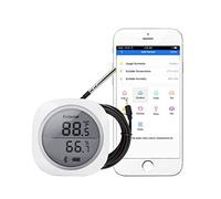 Inkbird IBS-TH1 Plus Bluetooth Termometro e Igrometro Wireless per iOS e Android, Termoigrometro Digitale Misura la Temperatura e l'Umidità per Interni